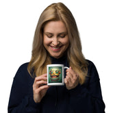 Fantastical Drum White Glossy Mug - Beyond T-shirts